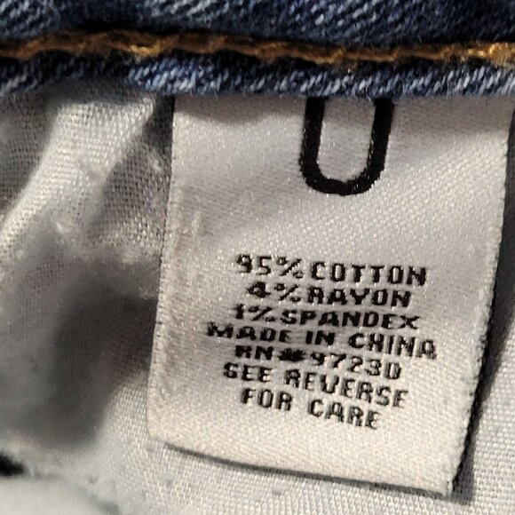 Almost Famous High Rise Skinny Jeans Womens Size 0 Light Wash Ripped Denim Pants - Picture 5 of 5